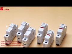 ソーラーシステムのための太陽光ファイューズ 25a 10*38 2a ファイューズホルダー