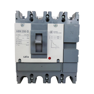 ABNシリーズ光起電のためのプラスチック貝DCの遮断器DC100V 250A 20KA