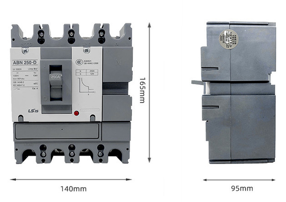 ABNシリーズ光起電のためのプラスチック貝DCの遮断器DC100V 250A 20KA