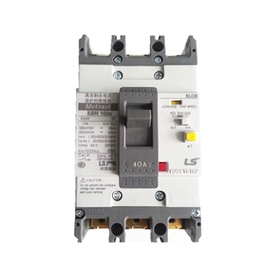 プラスチック貝が付いているEBN102C/103C/104C地球の漏出遮断器