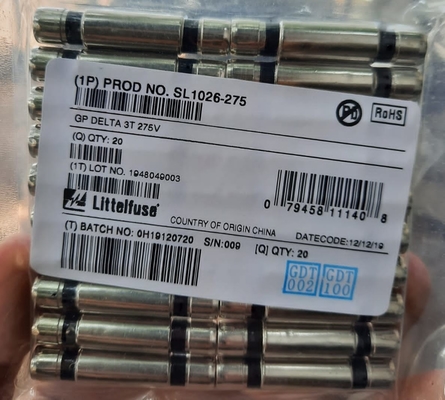 高い発電SL-1026-275 Littelfuseのガス放電の管血しょう過電圧の保護装置