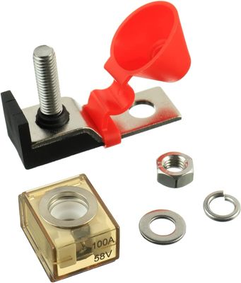 MRBF端子ヒューズホルダー M8端子スタッド 300A 58V DC