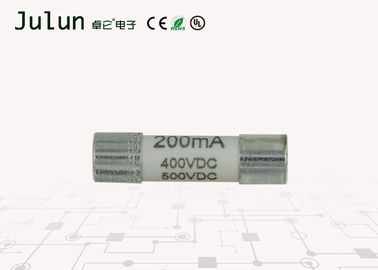 磁器の高圧ヒューズ500のボルト200ma 5x20mmの陶磁器のヒューズの回路保護