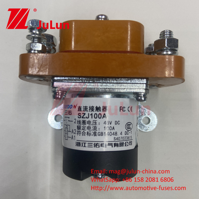 DCコンタクタ充電台 SZJ200A-D ZJ200D モーター 12V 24V 60V 72V 通信機器