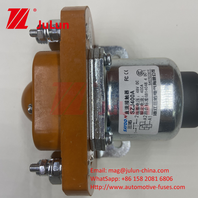 DCコンタクタ 密閉式リレーコイル 定電圧:DC12~80V 24V 36V 48V 72V