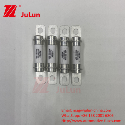 ボルト付き高速ファイューズ 500VDC 5A 15A 30A 40A 10A 20A セラミック電源変換システム