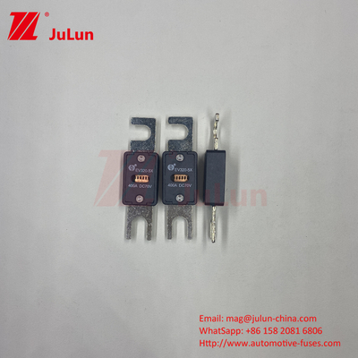 EV320-5X-80A 70VDC 自動車用ブラックセラミック電気自動車ファイューズ