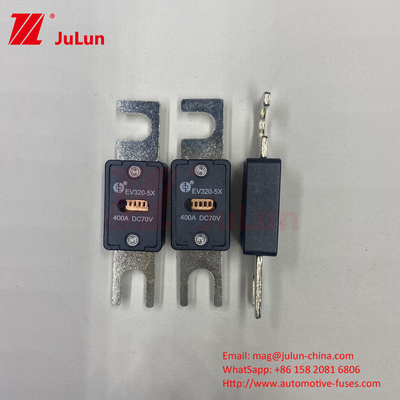 電気自動車 EV320-5X-225A 70VDC 電気自動車充電システム用の電圧自動車ファイューズ M6 M8