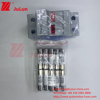 10x38mm 32A シルバーエレメント太陽電池ファイューズ フォトボルトイク RT18-32X 10*38mm 円筒型ファイューズホルダー 32A 690V 低