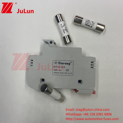 1000VDC 太陽光発電のファイューズホルダー 30kA 32A 63A 125A ディンレール設置ファイューズホルダー ファイューズホルダー B