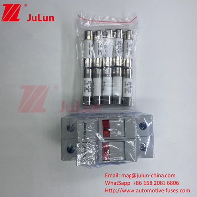 TUV CE 10*38mm DC 1000V ソーラー PV ファイューズ ファイューズ 20A LED ファイューズホルダー保護付き ソーラーインバーター