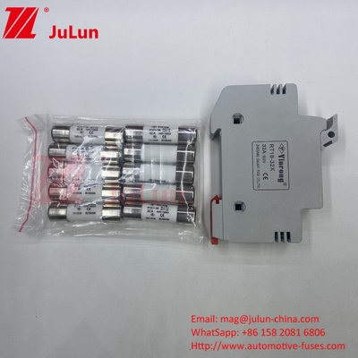 ソーラーインバーター用のセラミック太陽光電池ファイューズ 1000DC 1500DC 32a 40a 50Amp 太陽光電池 PV Dc 電動ファイューズホルダー 14
