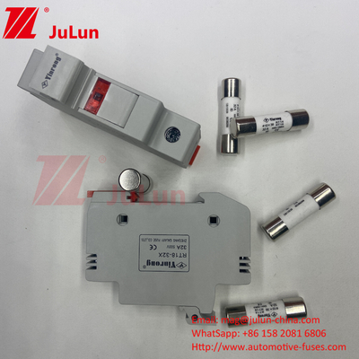 1000VDC 1500VDC 500VDC DIN 鉄道太陽光パネル DC 32Amp 太陽光ファイューズホルダー