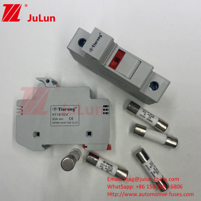 高電圧太陽電池ファイューズ 10A~63A 太陽光発電インバーター 500vdc 1000vdc 1500vdc
