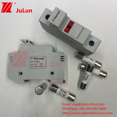 20A ソーラー PV フューズホルダー ソーラーエネルギー フューズ Nqqk RT16D-00 TPS DC 電力 80V 250A ソーラーエネルギー フューズ