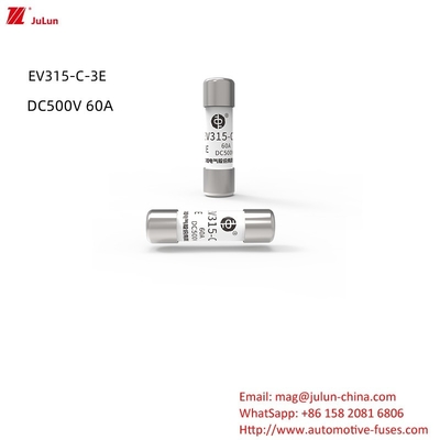 新エネルギー パワー 中高圧セラミック・フューズ/ EV315-C-3E DC500V 10A,15A,20A,30A,40A,50A.60A