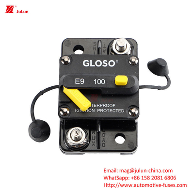 自動車用電子回路保護用 LEDライト 多方向シューズボックス SBH-6PD スクロール 30A-500A 二極 32V マニュアル リ