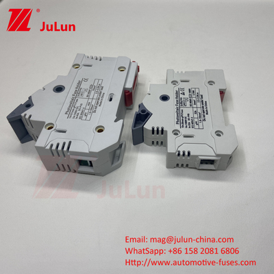 TUV DC ソーラーファイューズ ファイューズホルダー ボックスベース DNPVF1-32 ソーラーシステム保護 10x38MM 1000V GPV ファストブロー セラミック DINレール