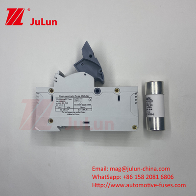 1000V太陽光電池ファイューズホルダー ファイューズ付き DNPVF1-32 14*51mm 1000dc 250 315 350 太陽光電池ファイューズ 1500vファイューズコネ