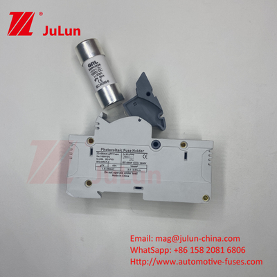 500VDC 太陽光電池ファイューズ Dc 太陽光システム用のホルダー付きセラミックファイューズ 14*51mm 1000DC