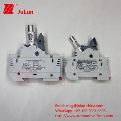 500VDC 太陽光電池ファイューズ Dc 太陽光システム用のホルダー付きセラミックファイューズ 14*51mm 1000DC