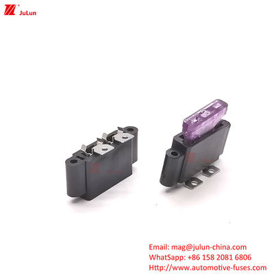 32V 定電圧 銅コンタクト 自動リセット 断路器 30A-500A 車用フューズホルダー ナイロンプラスチック