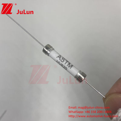HV620 2A 3A 800mA 1000VDC 6x30mm サーボモーター 急速作用セラミックチューブフューズ