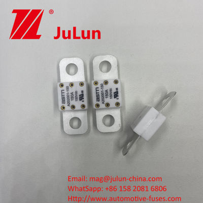 スクリューボルト A202001-500A 150VDC セラミック自動車ファイューズ 100A 150A 200A 250A 300A 350A M8 インストールモードのための推奨緊密なトルク 11-13N·m