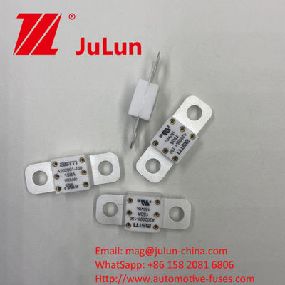 A202001-300A 150VDC セラミック自動車ファイューズ 電流100A 150A 200A 250A 300A 350A 400A 500Aと穴距離39mm