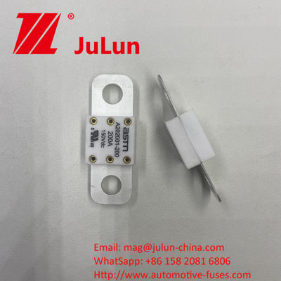 ASTM A202001-100A 150VDC 小型セラミック自動車ファイューズ M8 高電流定位短回路保護用 緊密なトルク11-13N·m推奨