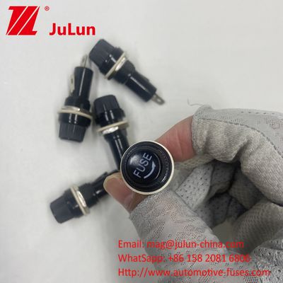 ガラスのチューブ 6x30mm回路ファイューズホルダー 20A 30A 80A