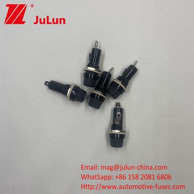 10A 250V AC 6*30 バケライト ミニフューズホルダー バナナプラグソケット