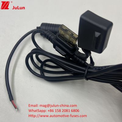 100A 12V 32V MAXI ブレードフューズ 6 AWG 8AWG 10AWG 1015 600V 自動車 マキシ 防水フューズカバー 自動車 インラインフューズホルダー