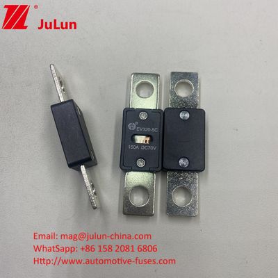 EV320-5C 150A 70VDC SINOFUSE 自動車ファイューズ 推奨された緊密なトルク 11-13N·m 耐久性のある電気特性を持つM8の設置のために