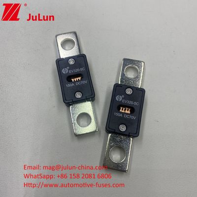 EV320-5C 500A 70VDC SINOFUSE GB/T31465.5-2015 EV HEV 保護のためのDC ファイューズを持つ認証されたポータブル EV 充電器ファイューズ