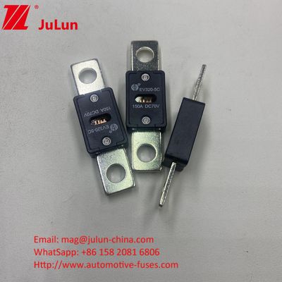 EV320-5X 80A 70VDC SINOFUSE セラミック自動車ファイューズ 小型 ショート回路保護 銅 銀 クォーツ 砂 金