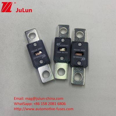 150A 70VDC EV320-5X セラミック自動車ファイューズ クォーツ砂 電気特性 1.0In 4 時間 3.0In 10s 最大