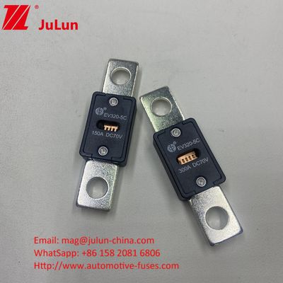 51mm 穴距離 自動車 EV320*-5X 225A 70VDC フュージューズ 68*19*10mm 6KA 性能車両の断片能力
