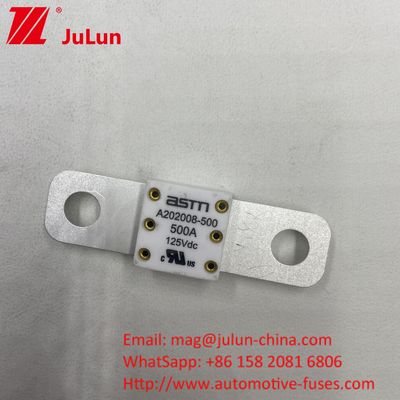 電気自動車EV 白色 350Amp セラミックファイューズ 125VDC
