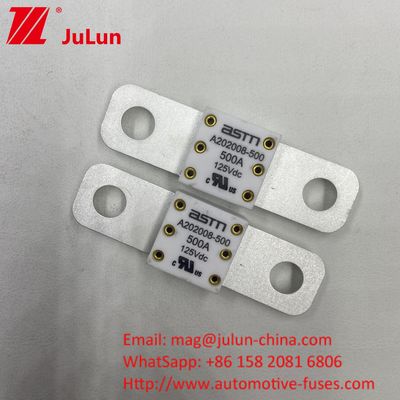125VDC 150A A202008 電気自動車用高速充電ファイューズ 100A 150A 200A 250A 300A 350A 400A 500A