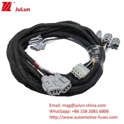 防水型自動車用LEDヘッドライトソケットワイヤアダプタH1 9005/9006 女性から男性PVC保温低光線プラグ