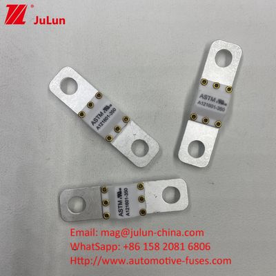 エネルギー貯蔵 250A 125VDC セラミック自動車ファイューズ 6KA 破裂能力 ゴールド素材