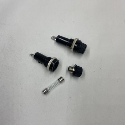 6*30mmチューブルガラス10A 250Vのためのファイューズホルダー