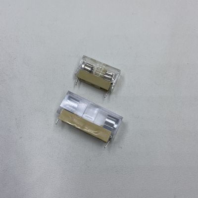 5x20mm または 6x30mm PCBボード 装着 ガラスファイューズホルダー 自動車の電源システム ブラックブルー 透明金