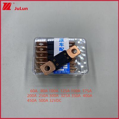 400A 32V メガフューズ ボルトダウン オートフューズオーディオホルダー 0298040.ZX 車両フューズ 60A 80A 100A 125A 150A 200A 250A 300A 400A 450A 500A 端末型 32VDC