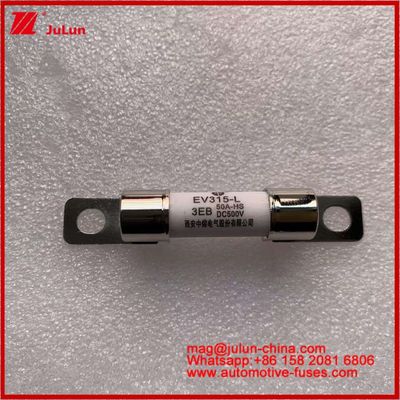 EV315-L 3EB 50A HS 10*38mm トラック 重型電気軽ボルト 設置 500VDC JASO D622 適合性のある管状ファイューズ