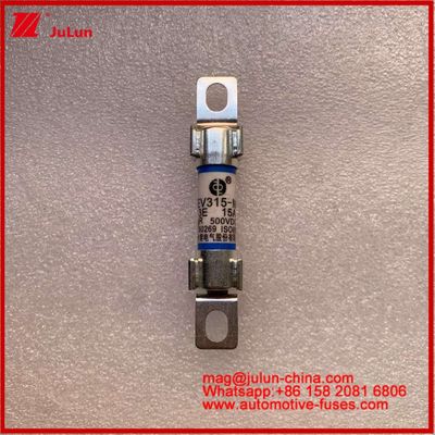 EV エネルギー 10*38mm 管状ファイューズ EV315-M 3E 15A 500VDC 電動自動車用 ボルト設置 JASO D622 規格を満たす