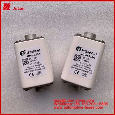 RSZ307-01 スクウェア セラミック J4P-N 315A 750VDC 50KA 充電器 ワイヤー 自動車機器 機器 ボルト接続タイプ