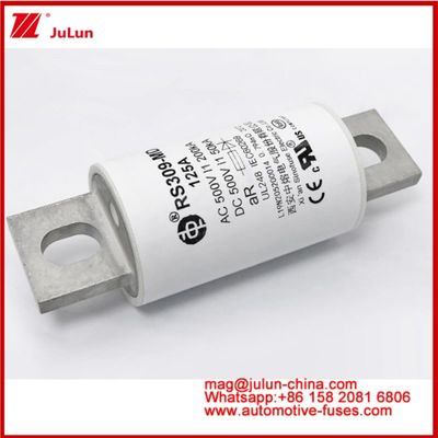 RS309-MD-125A セラミックオートフューズ 500VAC200KA 500VDC 50KA AR DC パフォーマンス チューブル型自動車ボルト接続構造