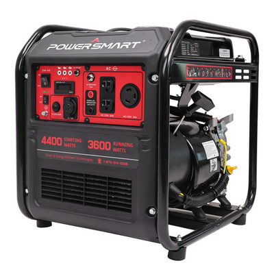 家庭用インバーターB 携帯用 ストック入庫 Powersmart 4400w 屋外用 携帯用 オープンフレームガス発電機 キャンプ用 家庭用インバーターB 携帯用
